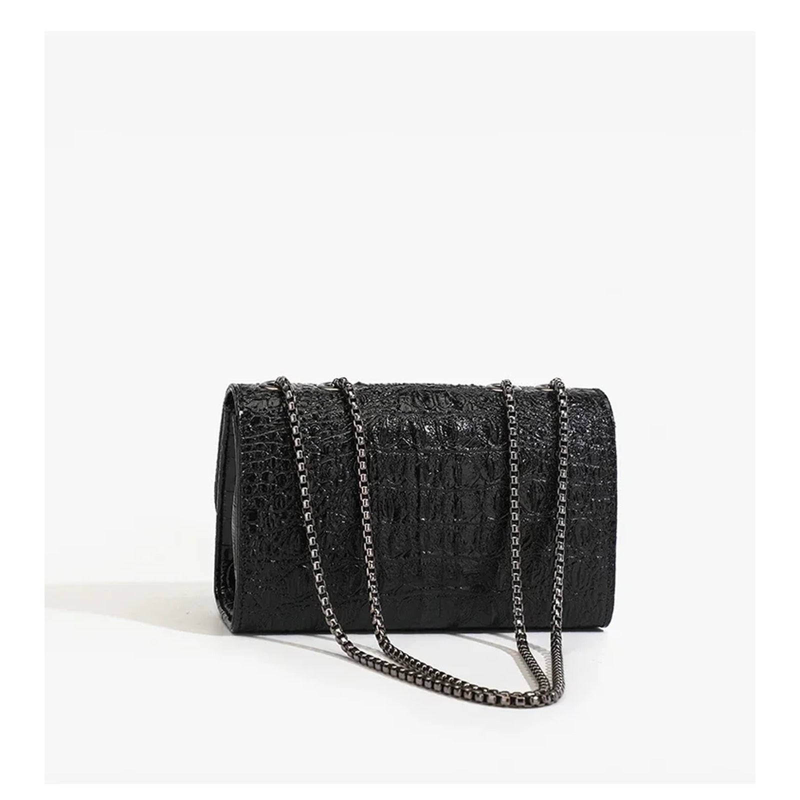 Bolso bandolera efecto coco · cadena ajustable hasta 105 cm