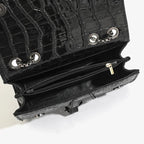 Bolso bandolera efecto coco · cadena ajustable hasta 105 cm