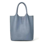 Bolso saco de piel de vacuno de flor entera · bolsa interior extraíble