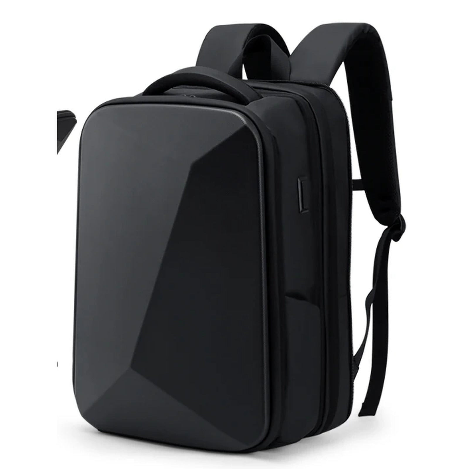Mochila antirrobo de carcasa rígida para portátil de 15,6" · candado TSA y USB