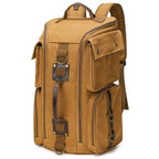 Mochila de viaje en lona encerada · portátil de 15,6"