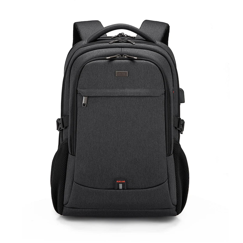 Mochila para portátil de 15,6" con puerto USB y bolsillo oculto