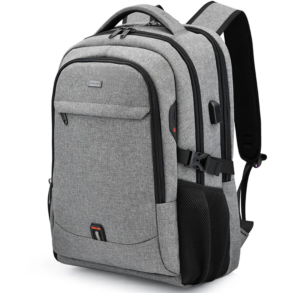 Mochila para portátil de 15,6" con puerto USB y bolsillo oculto