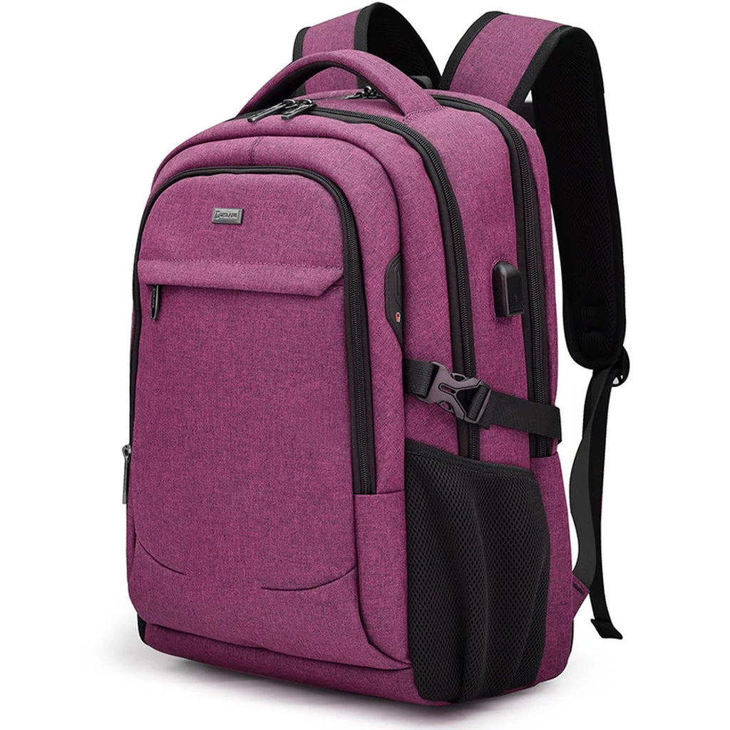 Mochila para portátil de 15,6" con puerto USB y bolsillo oculto