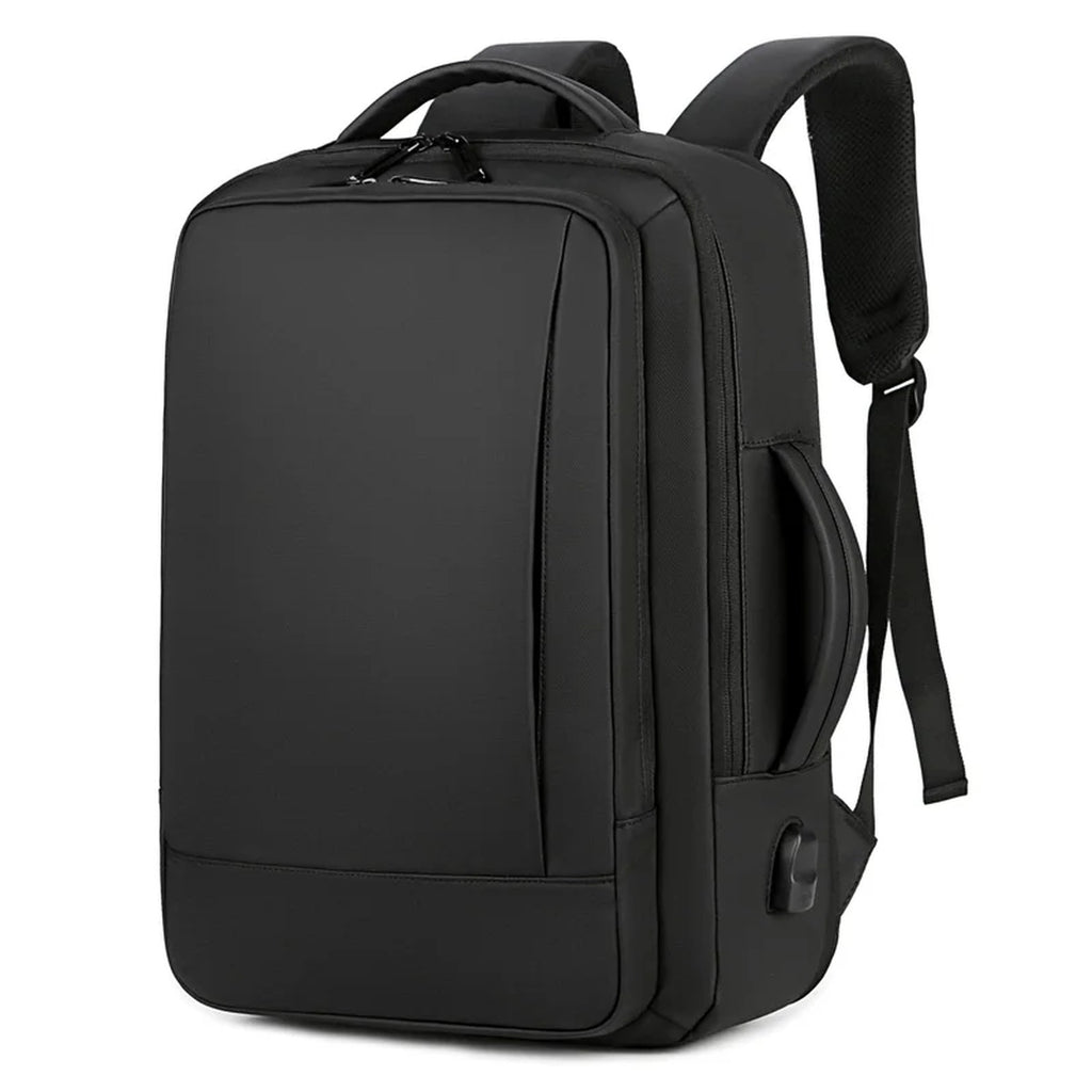 Mochila expansible de 20 a 35 L · puerto USB y funda para portátil